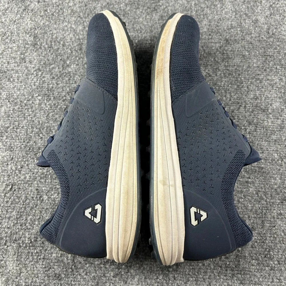 Cuater‎ The Daily Golf Shoes Mens 12 Navy Blue Knit Spikeless Sneakers 4MR216
